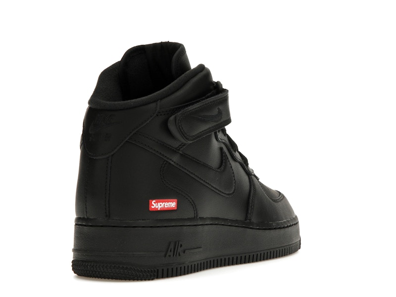 Nike Air Force 1 Mid Supreme Black - image 31