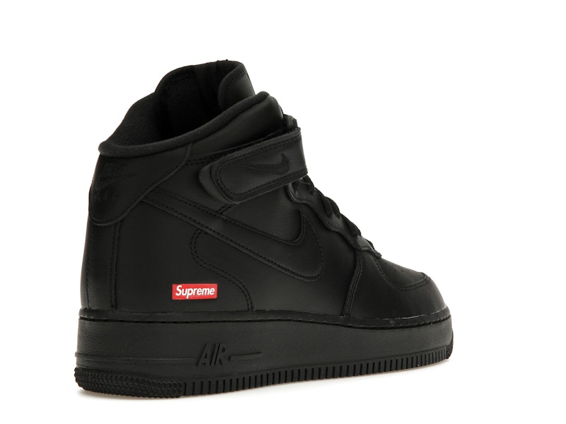 Nike Air Force 1 Mid Supreme Black - image 32