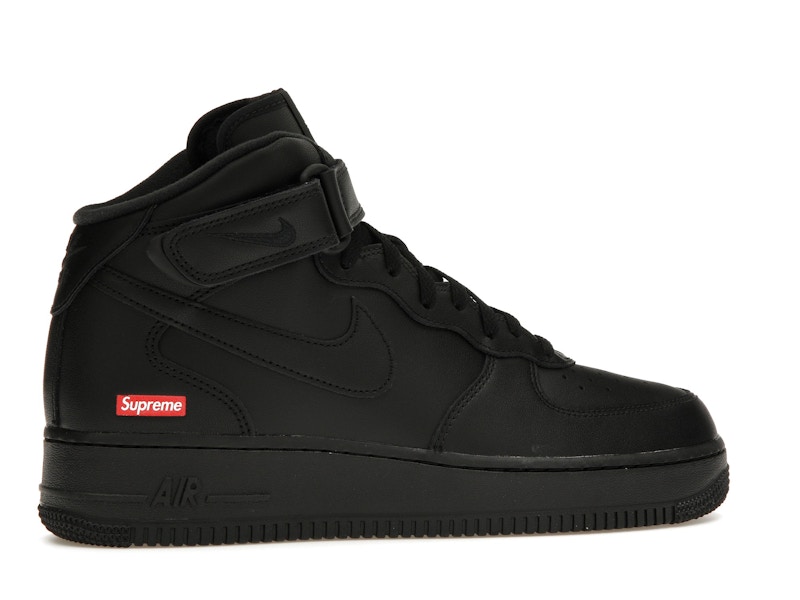 Nike Air Force 1 Mid Supreme Black - image 35
