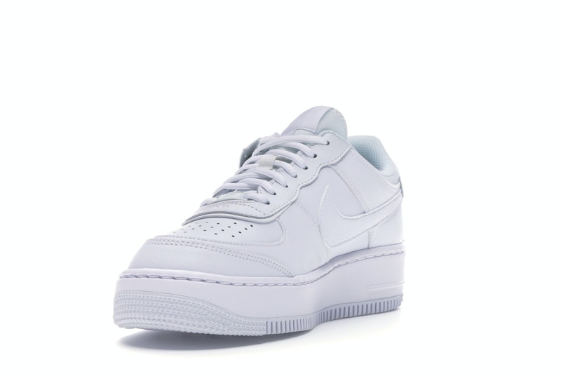 Nike Air Force 1 Low Shadow Triple White (Women's) - image 13