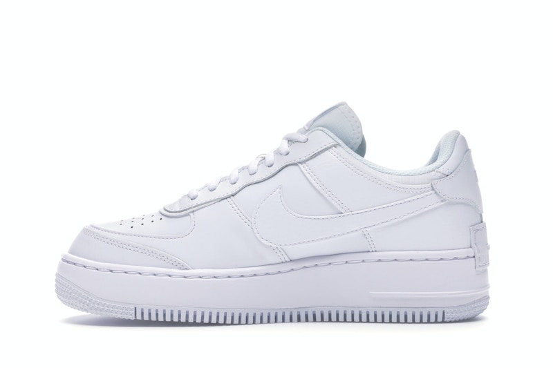 Nike Air Force 1 Low Shadow Triple White (Women's) - image 19