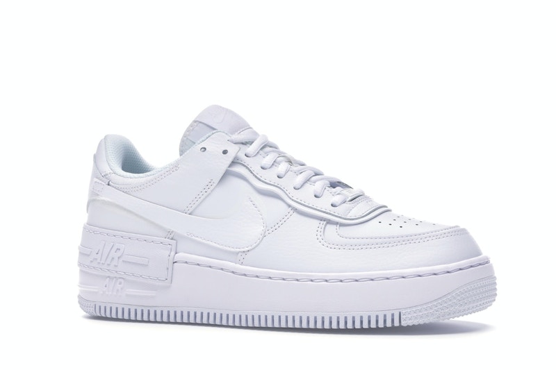 Nike Air Force 1 Low Shadow Triple White (Women's) - image 3