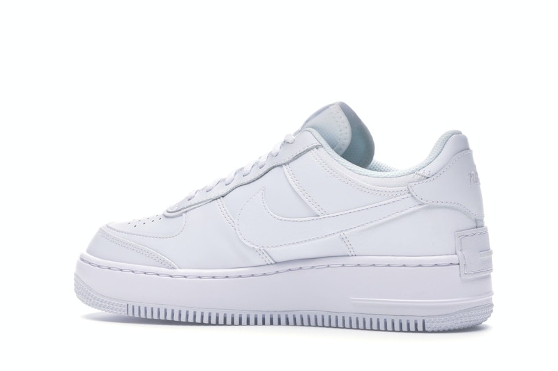 Nike Air Force 1 Low Shadow Triple White (Women's) - image 21