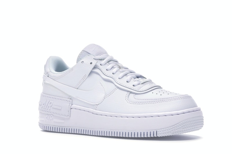 Nike Air Force 1 Low Shadow Triple White (Women's) - image 4