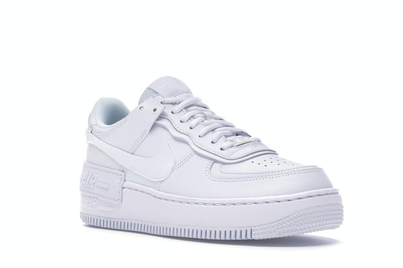Nike Air Force 1 Low Shadow Triple White (Women's) - image 5