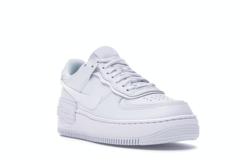 Nike Air Force 1 Low Shadow Triple White (Women's) - image 6