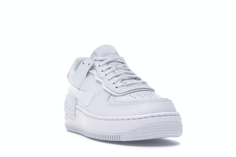 Nike Air Force 1 Low Shadow Triple White (Women's) - image 7