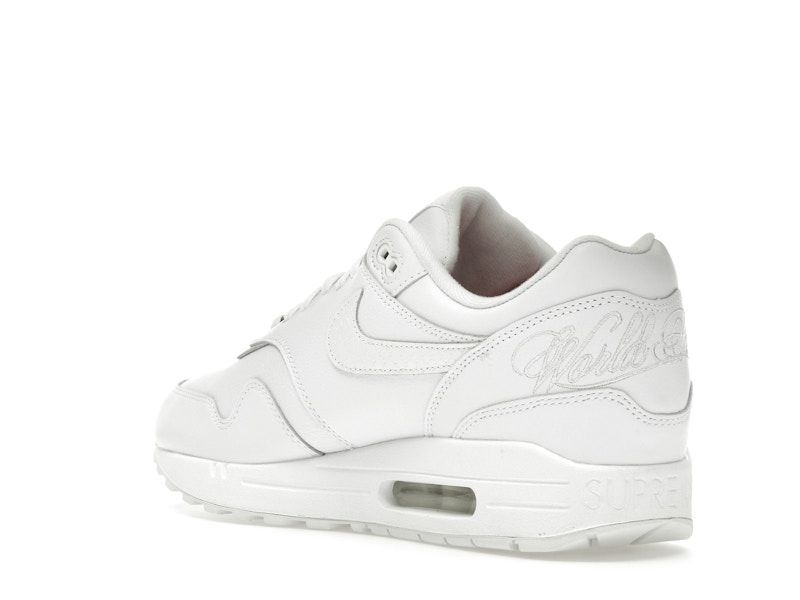 Nike Air Max 1 '87 SP Supreme Triple White - image 24