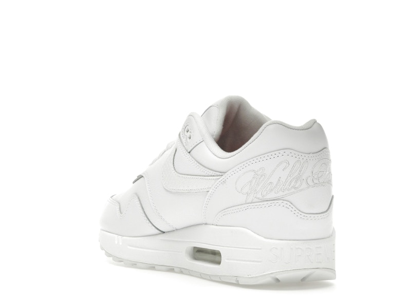 Nike Air Max 1 '87 SP Supreme Triple White - image 25