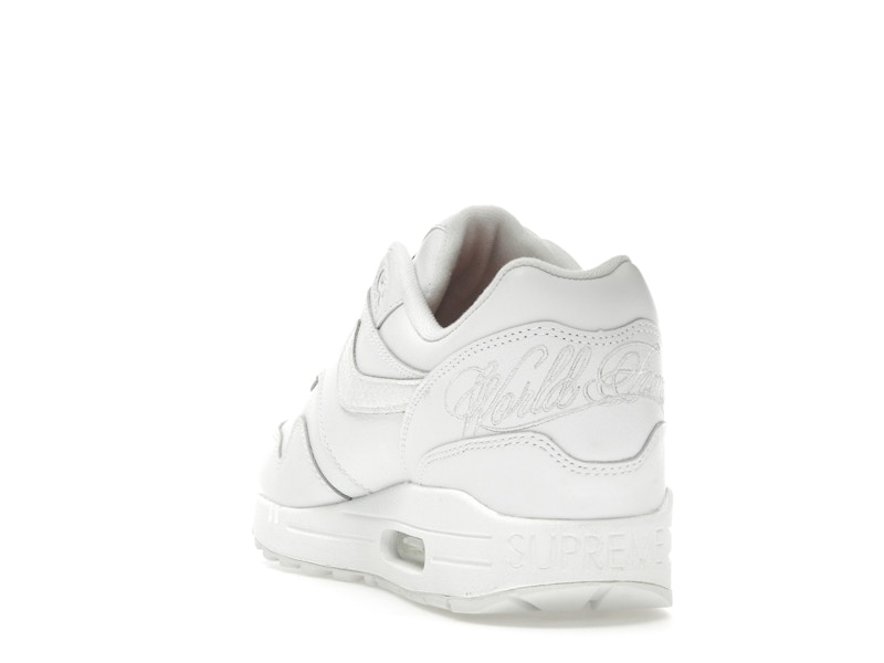 Nike Air Max 1 '87 SP Supreme Triple White - image 26