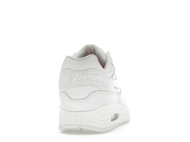 Nike Air Max 1 '87 SP Supreme Triple White - image 29
