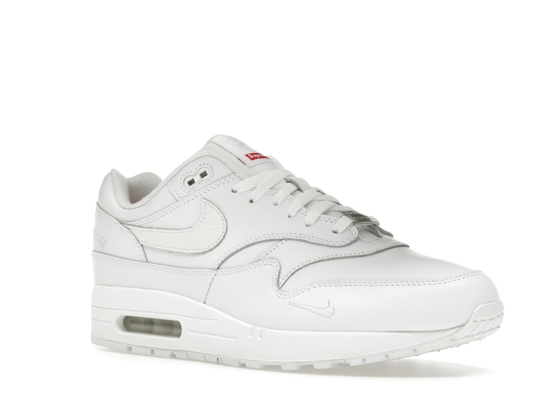 Nike Air Max 1 '87 SP Supreme Triple White - image 5