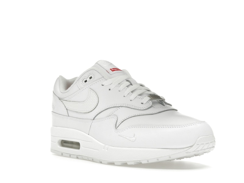 Nike Air Max 1 '87 SP Supreme Triple White - image 6