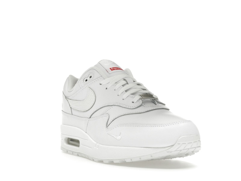 Nike Air Max 1 '87 SP Supreme Triple White - image 7