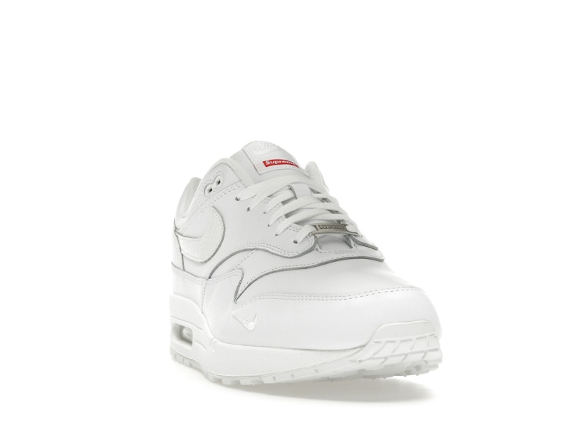 Nike Air Max 1 '87 SP Supreme Triple White - image 8