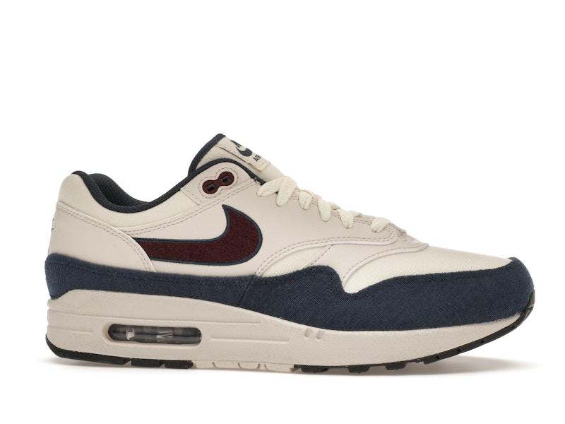Nike Air Max 1 Coconut Milk Burgundy Crush Navy - image 2