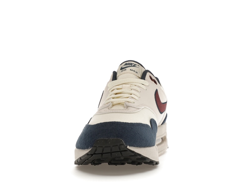 Nike Air Max 1 Coconut Milk Burgundy Crush Navy - image 11