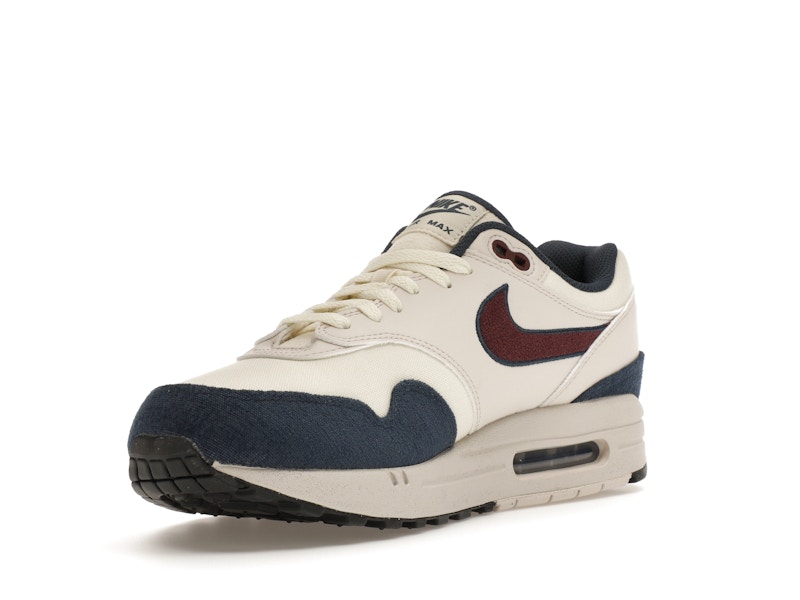 Nike Air Max 1 Coconut Milk Burgundy Crush Navy - image 14