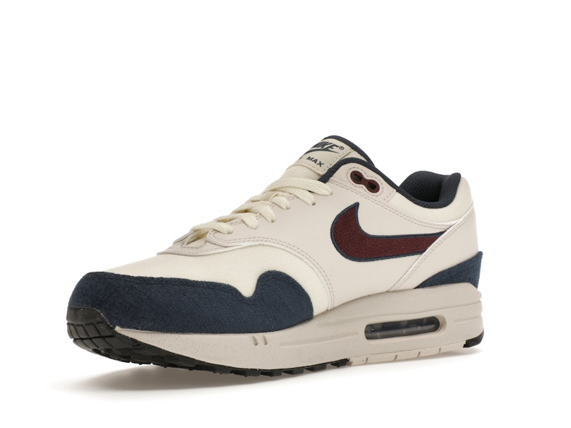 Nike Air Max 1 Coconut Milk Burgundy Crush Navy - image 15