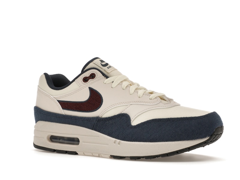 Nike Air Max 1 Coconut Milk Burgundy Crush Navy - image 4