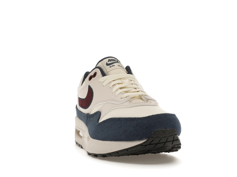 Nike Air Max 1 Coconut Milk Burgundy Crush Navy - image 8
