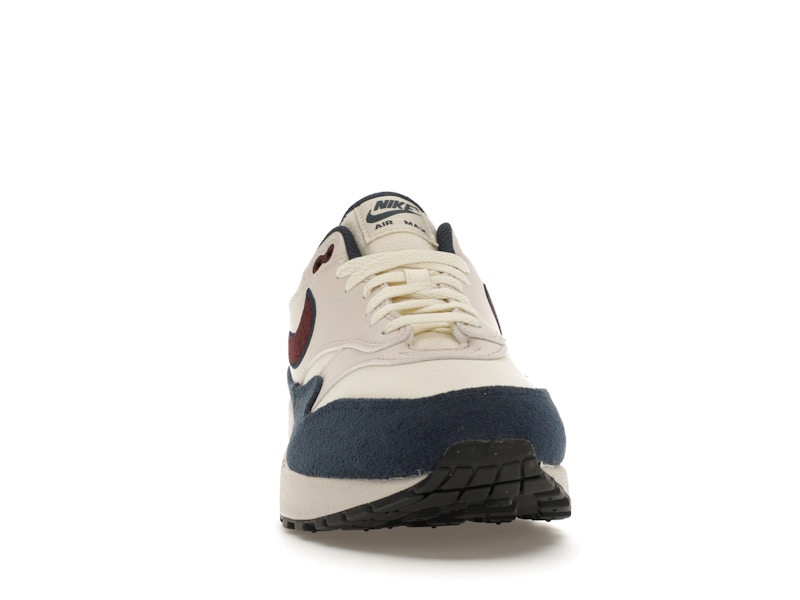 Nike Air Max 1 Coconut Milk Burgundy Crush Navy - image 9
