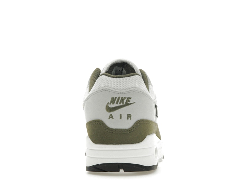 Nike Air Max 1 White Black Medium Olive - image 28
