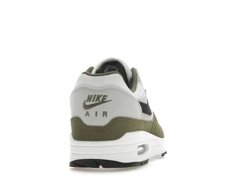 Nike Air Max 1 White Black Medium Olive - image 29