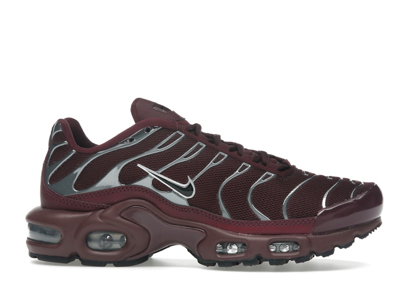 Nike Air Max Plus SE Night Maroon Metallic Silver (Women's) - image 2