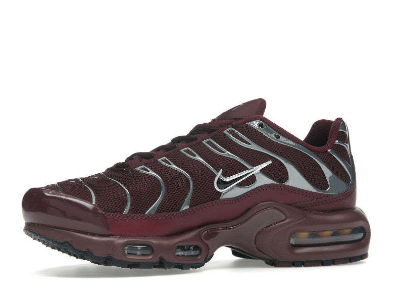 Nike Air Max Plus SE Night Maroon Metallic Silver (Women's) - image 17