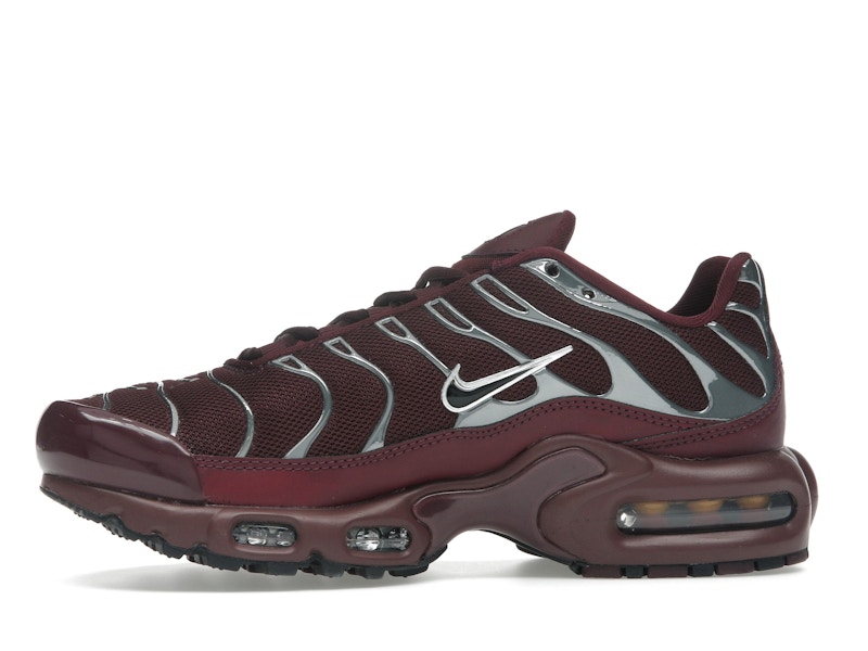 Nike Air Max Plus SE Night Maroon Metallic Silver (Women's) - image 18