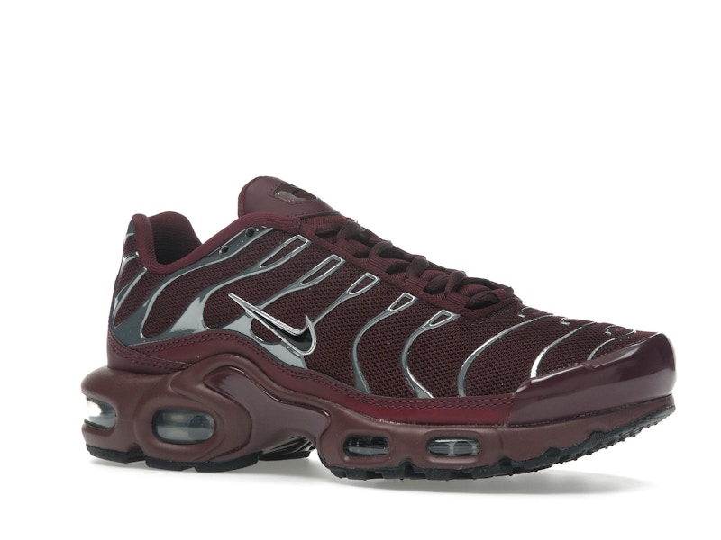Nike Air Max Plus SE Night Maroon Metallic Silver (Women's) - image 4