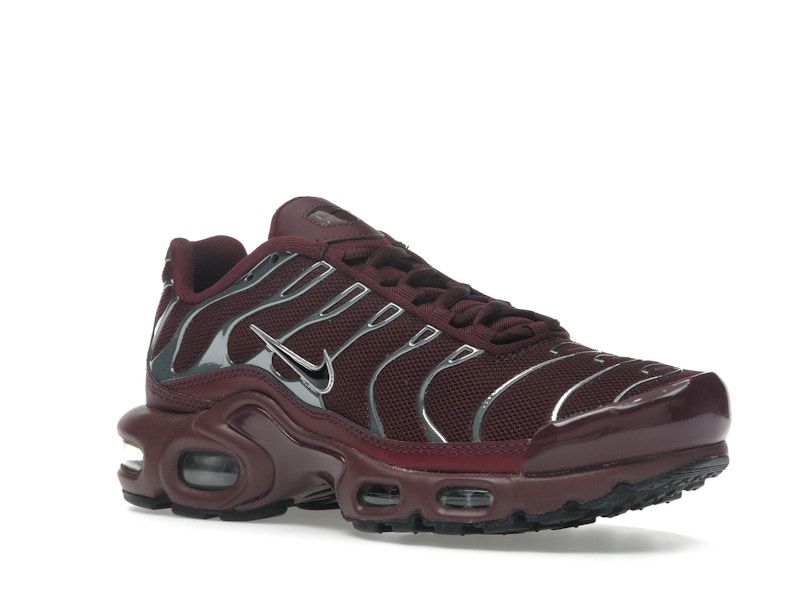 Nike Air Max Plus SE Night Maroon Metallic Silver (Women's) - image 5