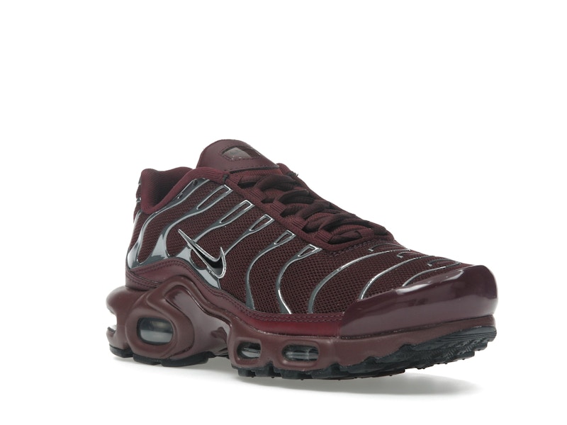 Nike Air Max Plus SE Night Maroon Metallic Silver (Women's) - image 6