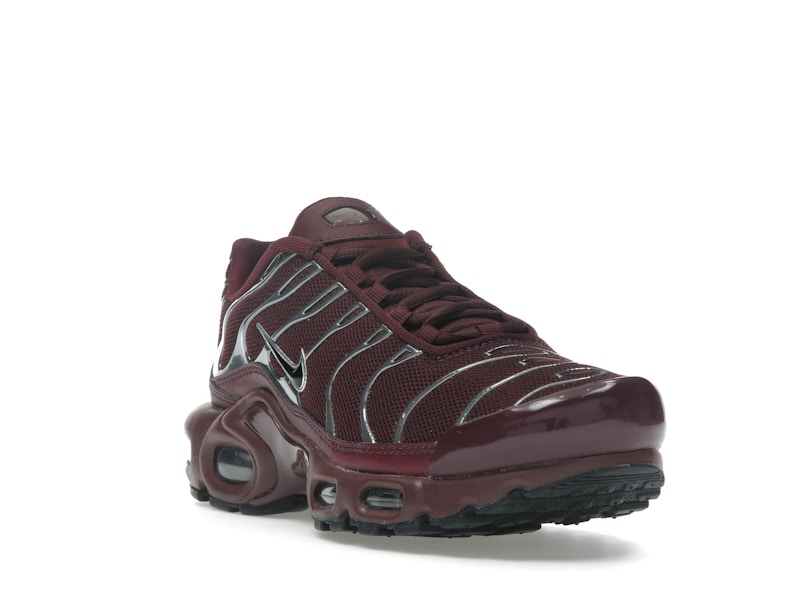 Nike Air Max Plus SE Night Maroon Metallic Silver (Women's) - image 7