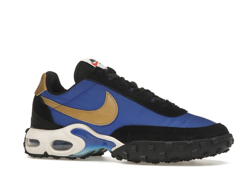 Nike Air Max Waffle Racer SP Hyper Blue Metallic Gold - image 3