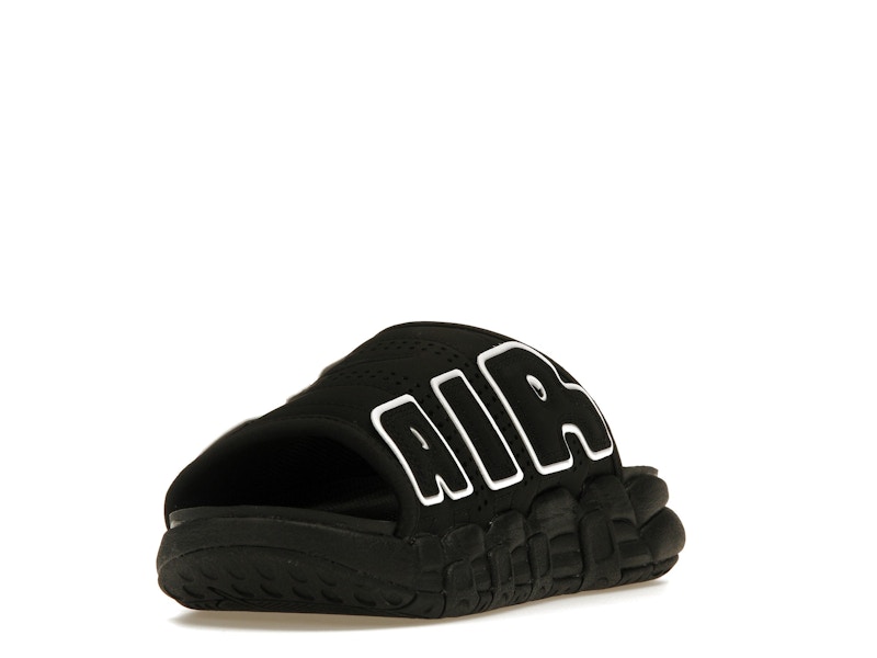 Nike Air More Uptempo Slide OG Black White - image 13