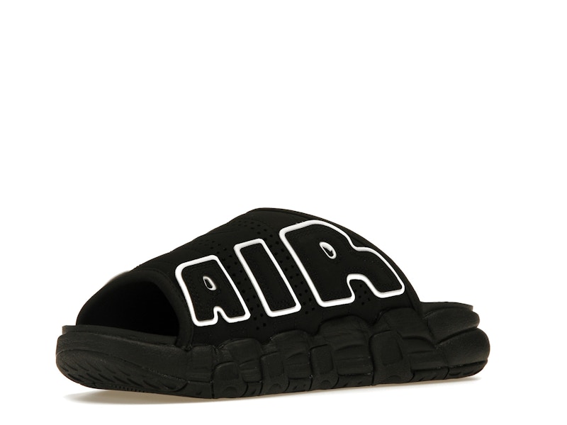Nike Air More Uptempo Slide OG Black White - image 15