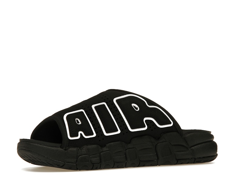 Nike Air More Uptempo Slide OG Black White - image 16