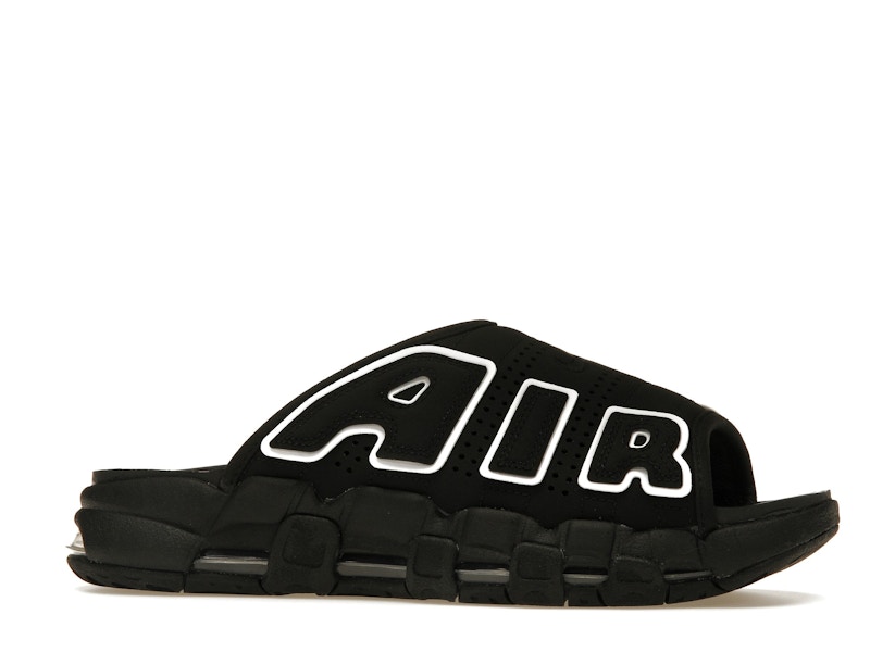 Nike Air More Uptempo Slide OG Black White - image 3