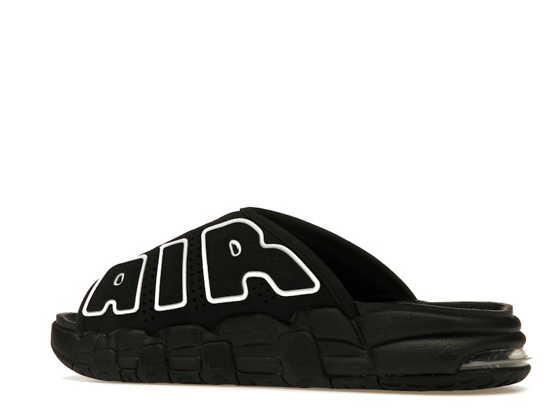 Nike Air More Uptempo Slide OG Black White - image 22