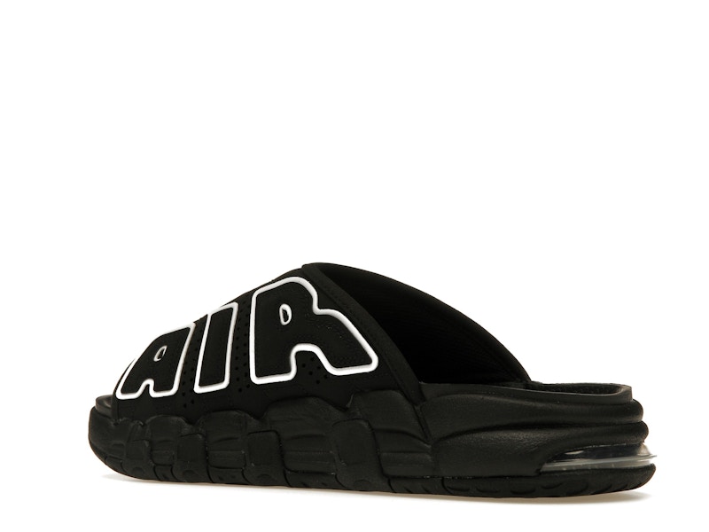 Nike Air More Uptempo Slide OG Black White - image 23
