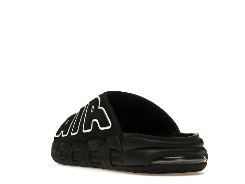 Nike Air More Uptempo Slide OG Black White - image 25