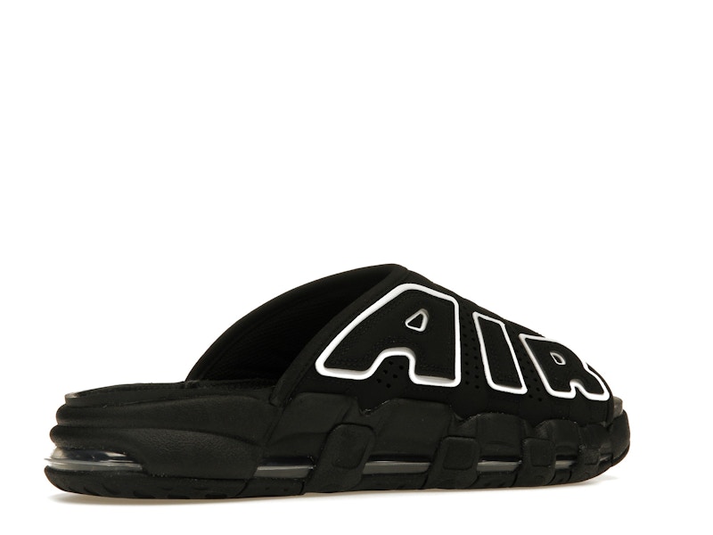 Nike Air More Uptempo Slide OG Black White - image 34