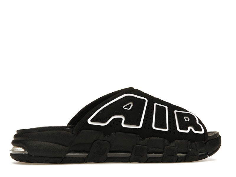 Nike Air More Uptempo Slide OG Black White - image 36