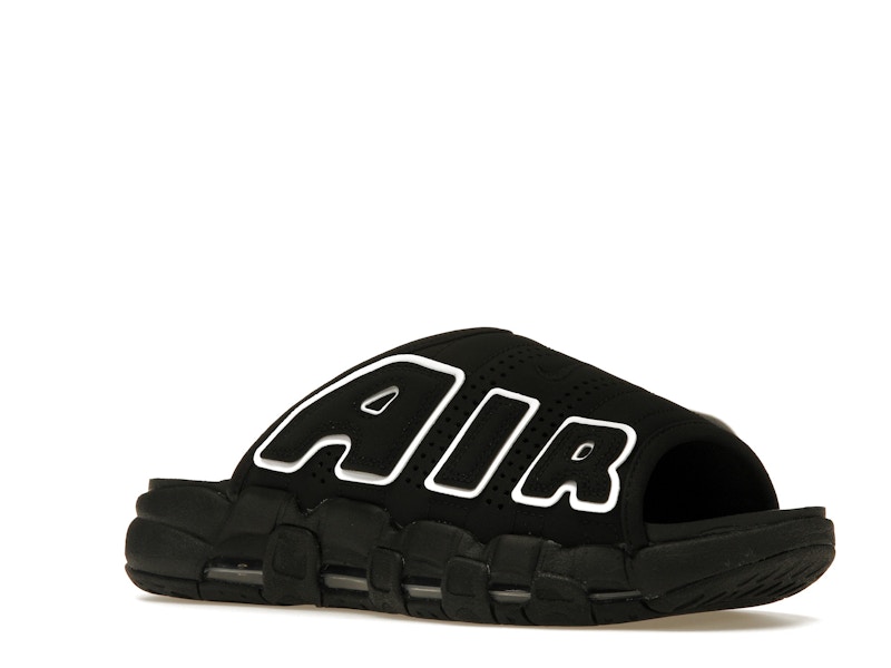 Nike Air More Uptempo Slide OG Black White - image 5