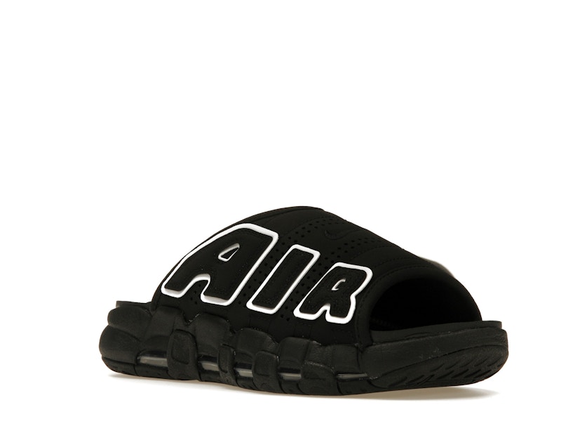 Nike Air More Uptempo Slide OG Black White - image 6