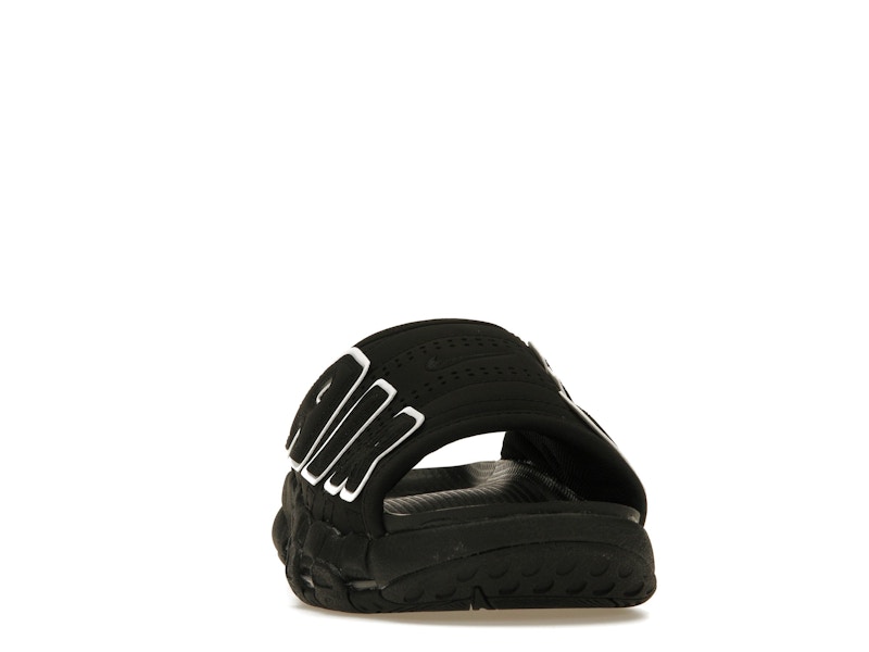 Nike Air More Uptempo Slide OG Black White - image 9