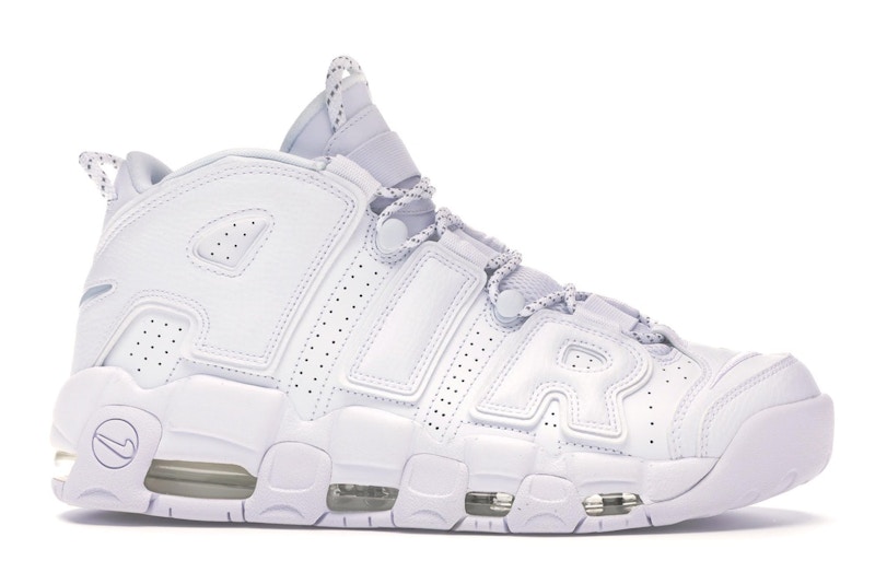Nike Air More Uptempo Triple White - image 2