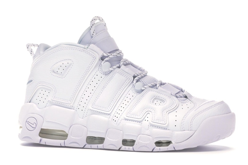 Nike Air More Uptempo Triple White - image 3